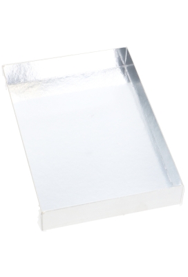 Chocoladeletterdozen Venster Zilver Fun & Food GK7 17x12,5x2,3cm 20stuks
