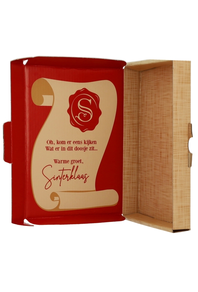 Brievenbusdoos De Postrol van de Sint 22x15.5x2.8cm 10stuks