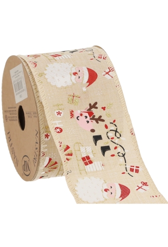 Luxe Kadolint & IJzerdraad Kerst Kertsman & Ree 63mm x 10meter