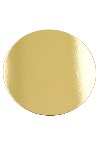 Kartonnen Bodem Doorsnee 30cm Goud 6stuks 