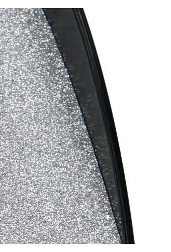 Krullint Glitter Zilver 25mm x 50 meter