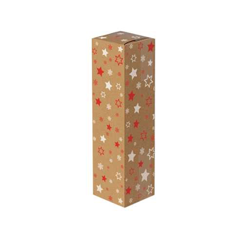 Wijn Verzendverpakking 1-fles Sterren 11x10x38.8cm inlay 15st OP IS OP Wijn Verzendverpakking 1-fles Sterren 11x10x38.8cm inlay 15st OP IS OP
