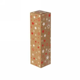 Wijn Verzendverpakking 1-fles Sterren 11x10x38.8cm inlay 15st OP IS OP Wijn Verzendverpakking 1-fles Sterren 11x10x38.8cm inlay 15st OP IS OP
