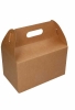 Draagdoos Lunchbox Medium Stilo Kraft 300gram 25x15x15cm 10stuks