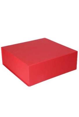 Luxe Magneetdozen Venetie Rood Mat 25x25x9cm 1440gr 25stuks