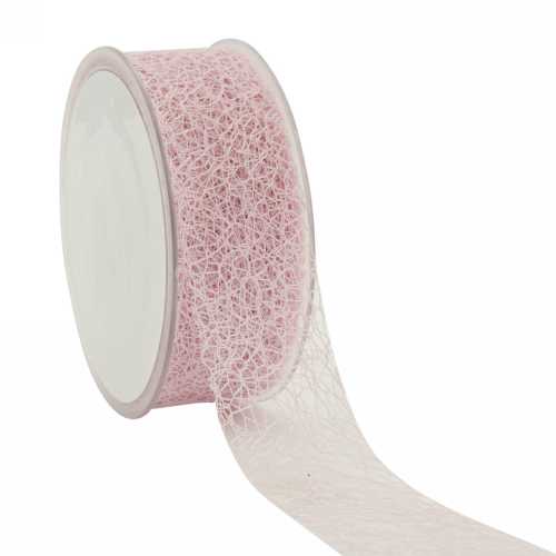 Cadeaulint Honey Weblint Roze 38mm x 20 meter
