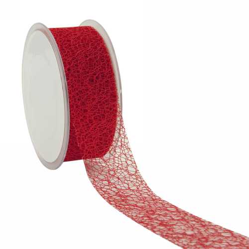 Cadeaulint Honey Weblint Rood 38mm x 20 meter