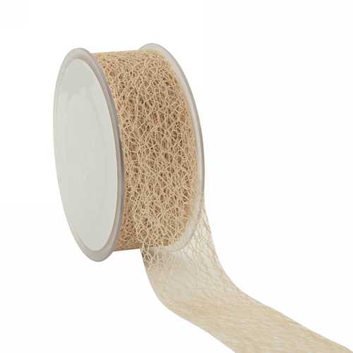 Cadeaulint Honey Weblint Naturel 38mm x 20 meter