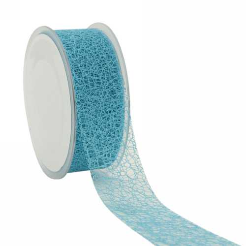 Cadeaulint Honey Weblint Aqua Blauw 38mm x 20 meter