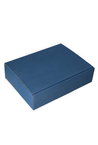 Wijndoos Modern Blauw 36x25x9cm 25st & 2x Glasinlay Zwart 50stuks