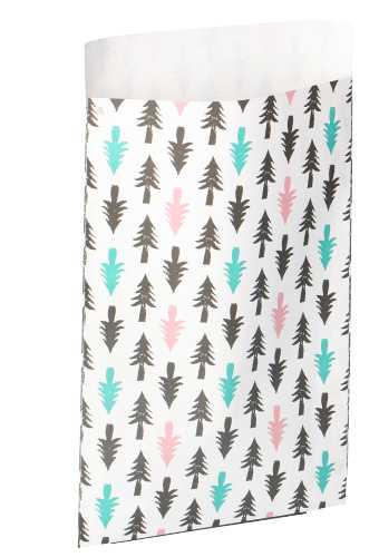 Kerstzakjes Trees 21x30cm 100stuks