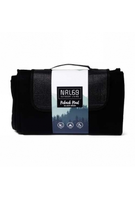 NRL69 Picknick Blanket Black 1 stuk