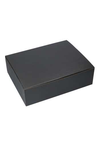 Geschenkdoos Delivery Box Zwart 40x32x12cm 435gram karton 10stuks