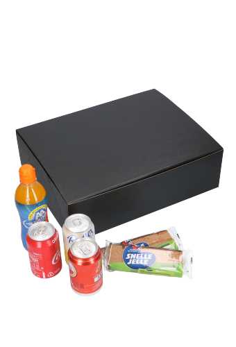 Geschenkdoos Delivery Box Zwart 40x32x12cm 435gram karton 10stuks