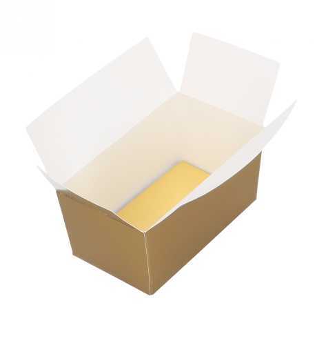 Bonbondoosjes Goud Bella 750 gram 15.8x8.7x7.4cm 25stuks