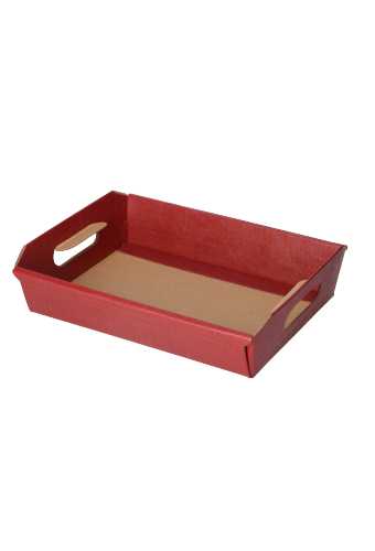 Geschenkdoos Korf Dalmatie Bordeaux 22x16x5cm 50stuks