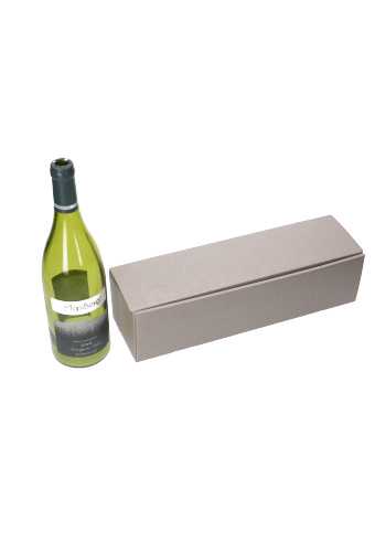 Luxe Wijndozen Ferro Grijs Line voor 1 fles 34x9x9cm 100stuks