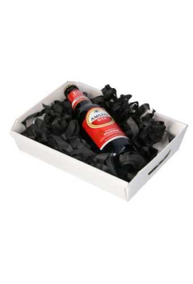 Geschenkdoos Korf Alfero Witte Dots Relief  22x16x5cm 50stuks OP IS OP