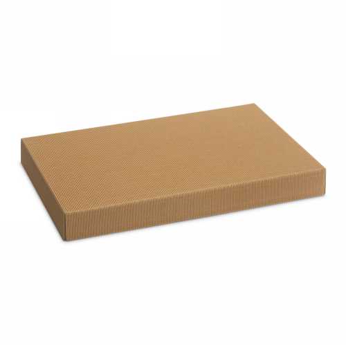 Wijndoos Modern Naturel Rib 38x25x9cm 3 fles 25stuks