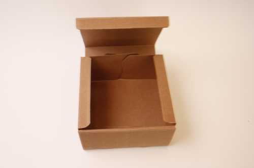 Kadodoos Dozza Rib Naturel 556gram 25x25x10cm 10stuks