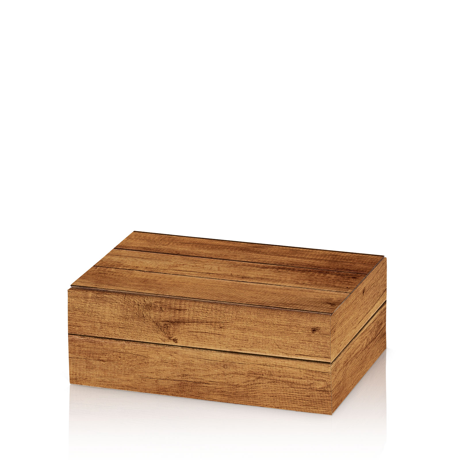 Geschenkdoos Klepdoos Timber 22x15x7.5cm 25stuks