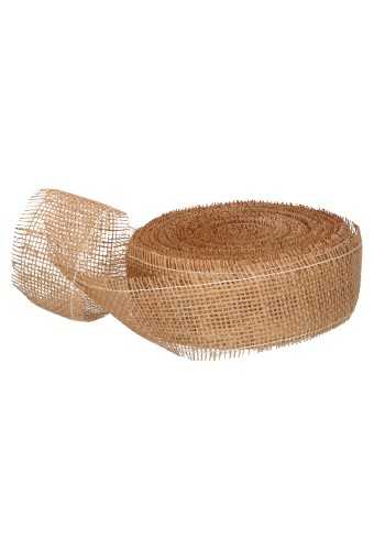 Geschenklint Jute Naturel Bruin 50mm x 20meter