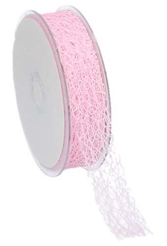 Cadeaulint Honey Weblint Roze 25mm x 20 meter