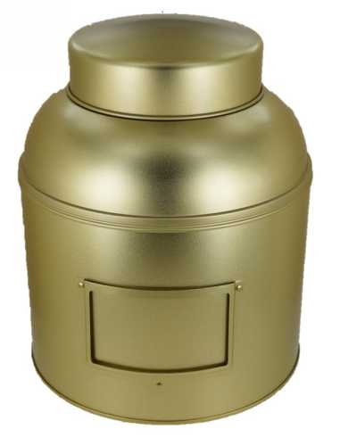 Blikken Storage Tins Goud 20.3x24.3cm 6stuks