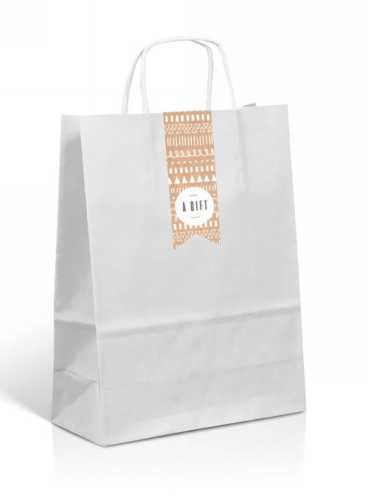 Langwerpig Sluitzegel Everyday A Gift Kraft 3.5 x 11.5cm 200st