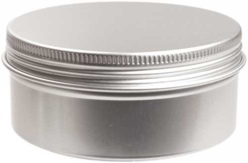 Blikken Aluminium & Schroefdeksel 150ml r8.3x3.9cm 48stuks