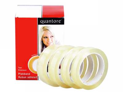 Plakband Transparant 15mm x 66meter 10 stuks verpakt