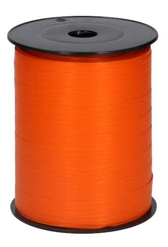 Paperlook Krullint Oranje 10mm x 250 meter