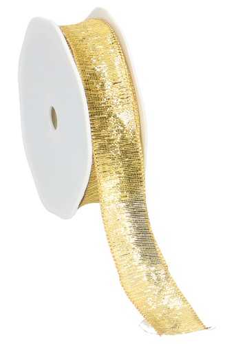 Kadolint Glossy Metallic & IJzerdraad Goud 25mm x 20meter OP IS OP