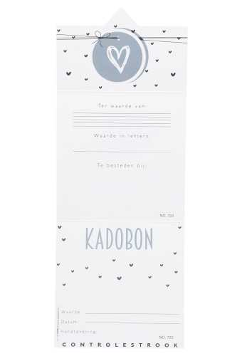 Kadobon It s a Boy + Envelop 12x12cm 12stuks