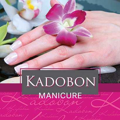 Kadobon Manicure Flower + Envelop 12x12cm 12stuks