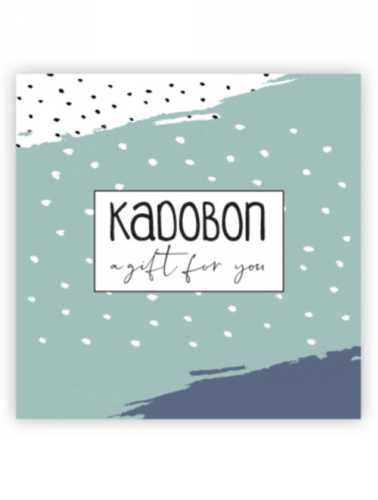 Kadobon A Gift for You groen + Envelop 12x12cm 12stuks