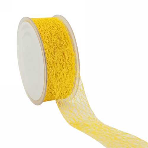 Cadeaulint Honey Weblint Geel 38mm x 20 meter