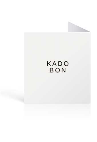 Kadobon & Kadodoosje Zwart & Sleeve Surprise 12.5x12.5x4.5cm 5stuks