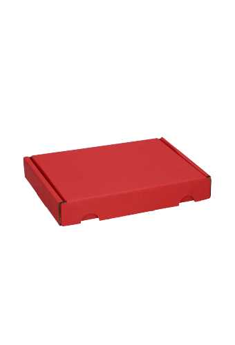 Brievenbusdoos Met Klep Pinto Kraft Rood A6 16x12x2.5cm 25stuks