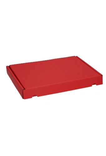 Brievenbusdoos Met Klep Pinto Kraft Rood A5 23x16x2.6cm 25stuks