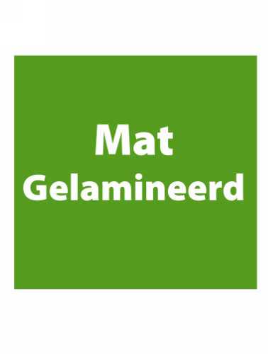 Mat Gelamineerd