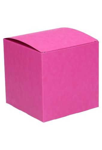 Kadodoosjes KrabBOX Gerecycled Magenta 10x10x10cm 25stuks op is op