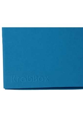 2 HALEN & 1 BETALEN Kadodoos KrabBOX Gerecycled Blauw 10x10x10cm 25st