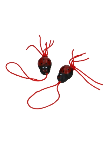 Gelukspoppetjes Geluks lieveheersbeestjes Met Koord 100stuks