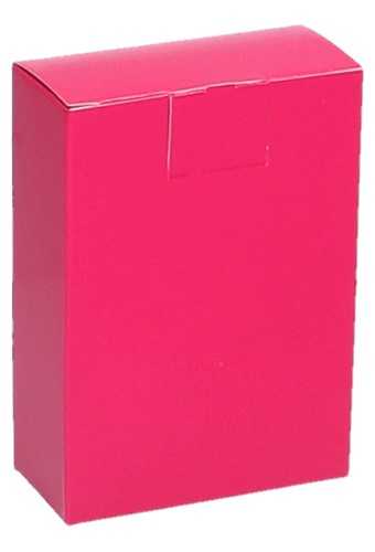 2 HALEN & 1 BETALEN Kadodozen Sluitklep Fuchsia Glans 7.5x3.5x10cm10st