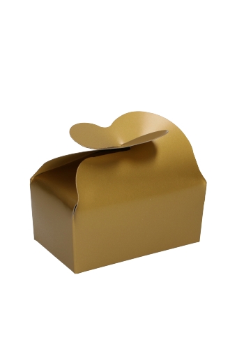 Bonbondoosjes Goud Vlinder Voor 2 Bonbons 7x4x3.5cm 25stuks