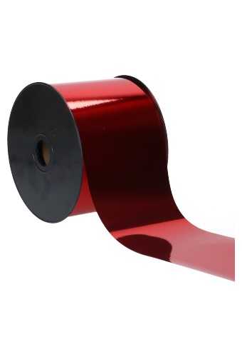 Krullint Metallic Reflex Rood 100mm x 100meter