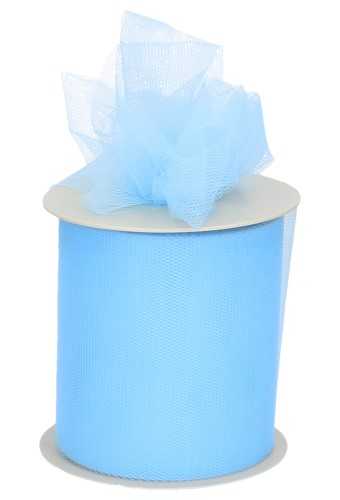 Tule Lint Licht Blauw 100mm x 50meter