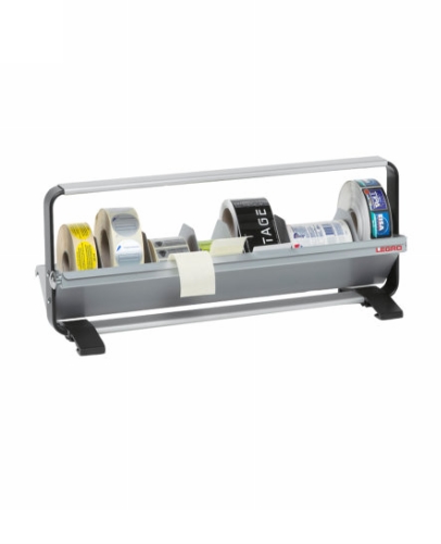 Etiketrolhouder Dispenser 15.5x27x7.5+30cm + Voet