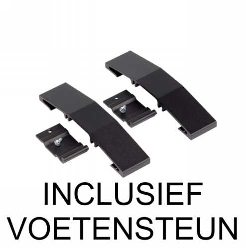 Krullintrolhouder Basis Frame 18x6.5+30 cm + Voet